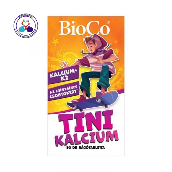 BioCo Tini Kalcium Rágótabletta 90db