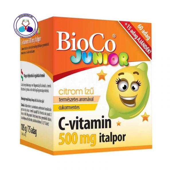 BioCo C-Vitamin Junior Italpor 500mg 60db