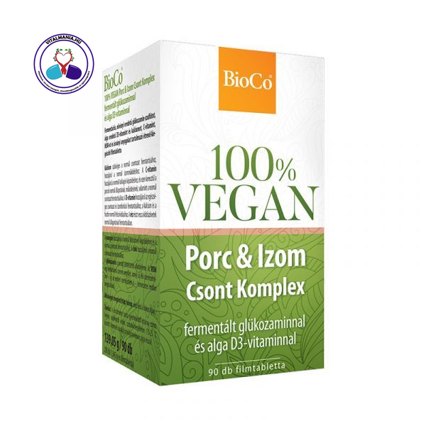 BioCo 100% Vegan Porc & Izom Csont Komplex 90db