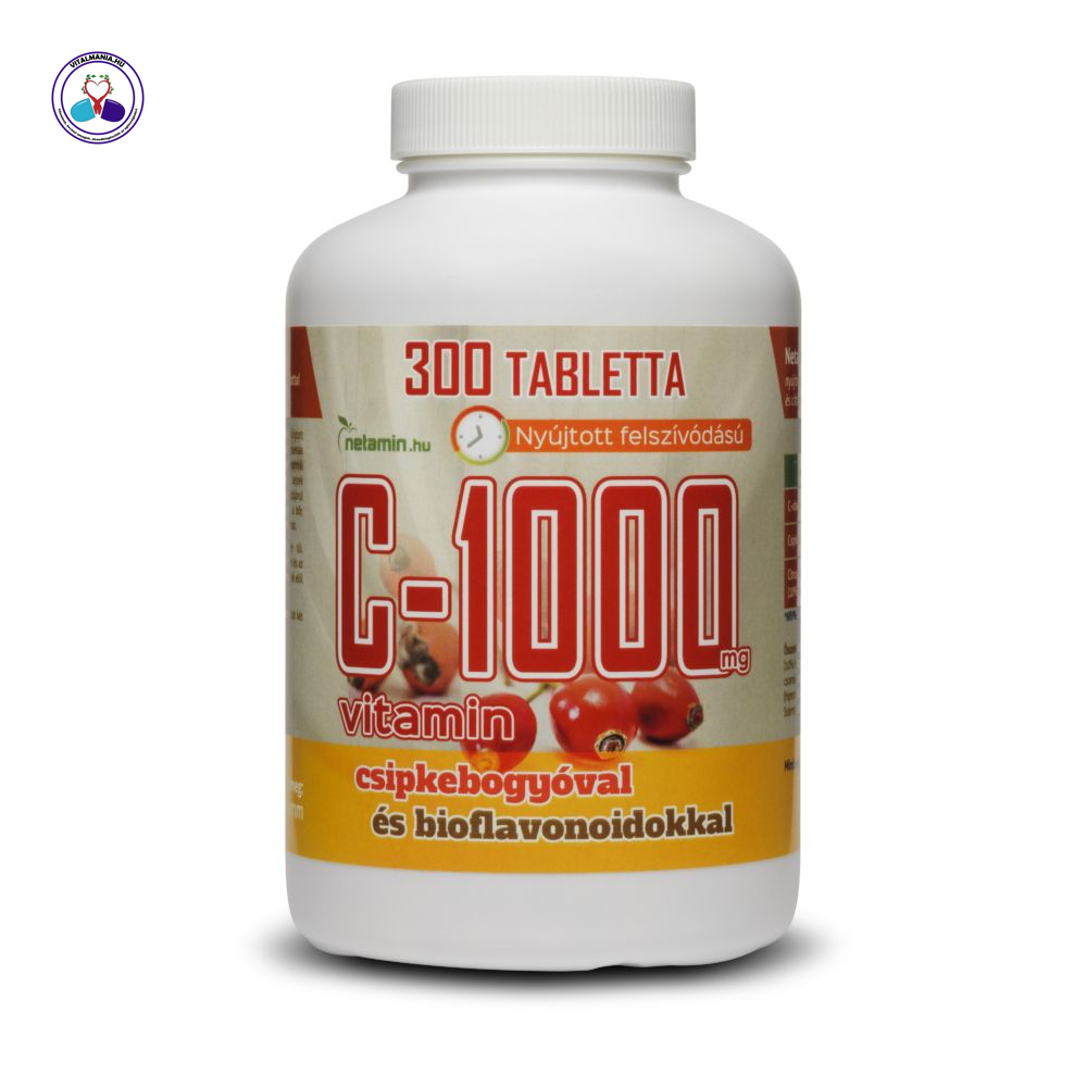 Netamin Cvitamin 1000 mg EXTRA szuper kiszerelés 300db