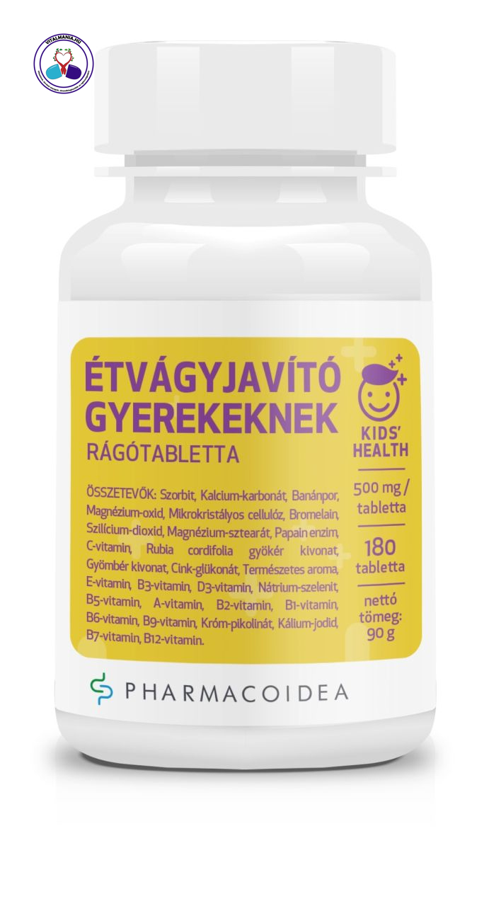 Étvágyjavító Gyerekeknek rágótabletta