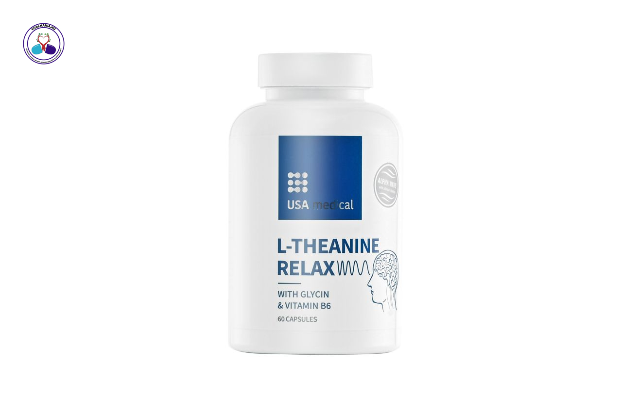 Relax kapszula AlphaWave® L-theanine-nel és glicinnel 60 db
