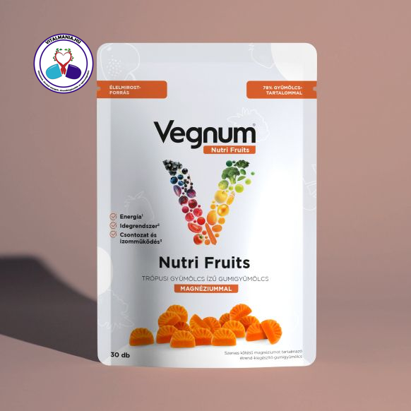 Vegnum Nutri Fruits gumigyümölcs magnéziummal