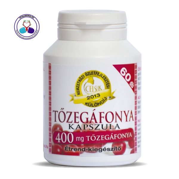 Tőzegáfonya kapszula 400mgx60db Tőzegáfonya kapszula 400mgx60db