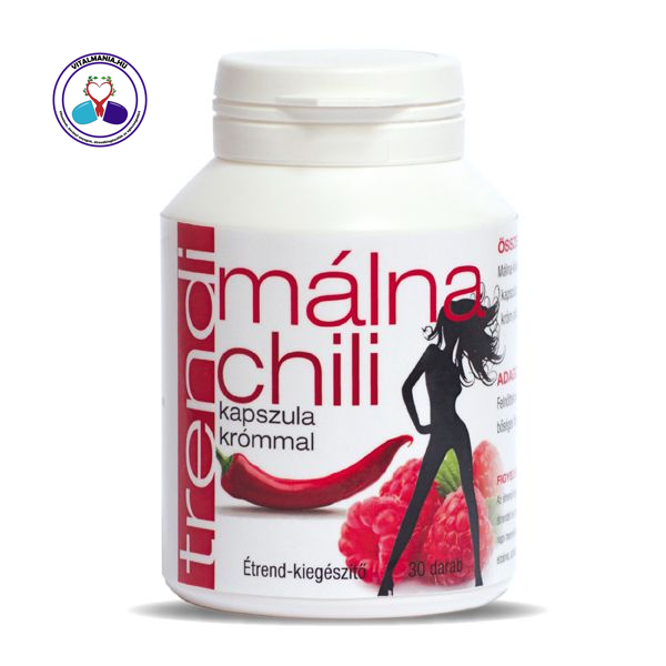 Trendi Málna-chili kapszula krómmal 30 db Trendi Málna-chili kapszula krómmal 30 db