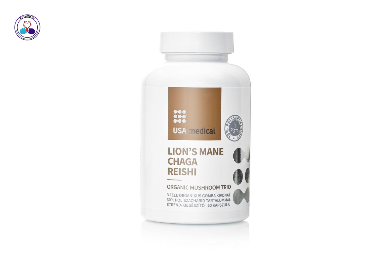 Gomba-trió kapszula – Reishi, Chaga és Lion’s Mane Gomba-trió kapszula – Reishi, Chaga és Lion’s Mane