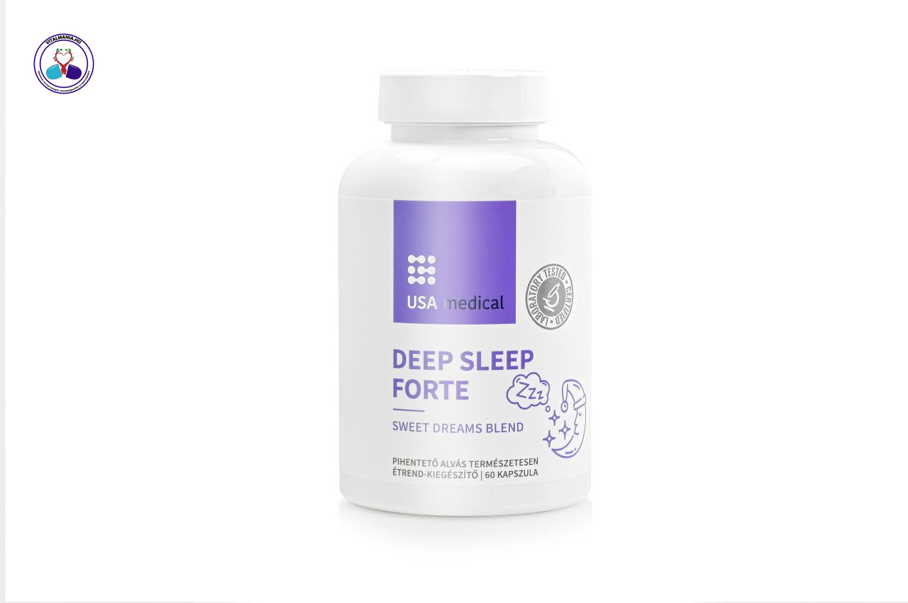 Deep Sleep kapszula – természetes alvástámogató növényi kivonatokkal és L-triptofánnal Deep Sleep kapszula – természetes alvástámogató növényi kivonatokkal és L-triptofánnal