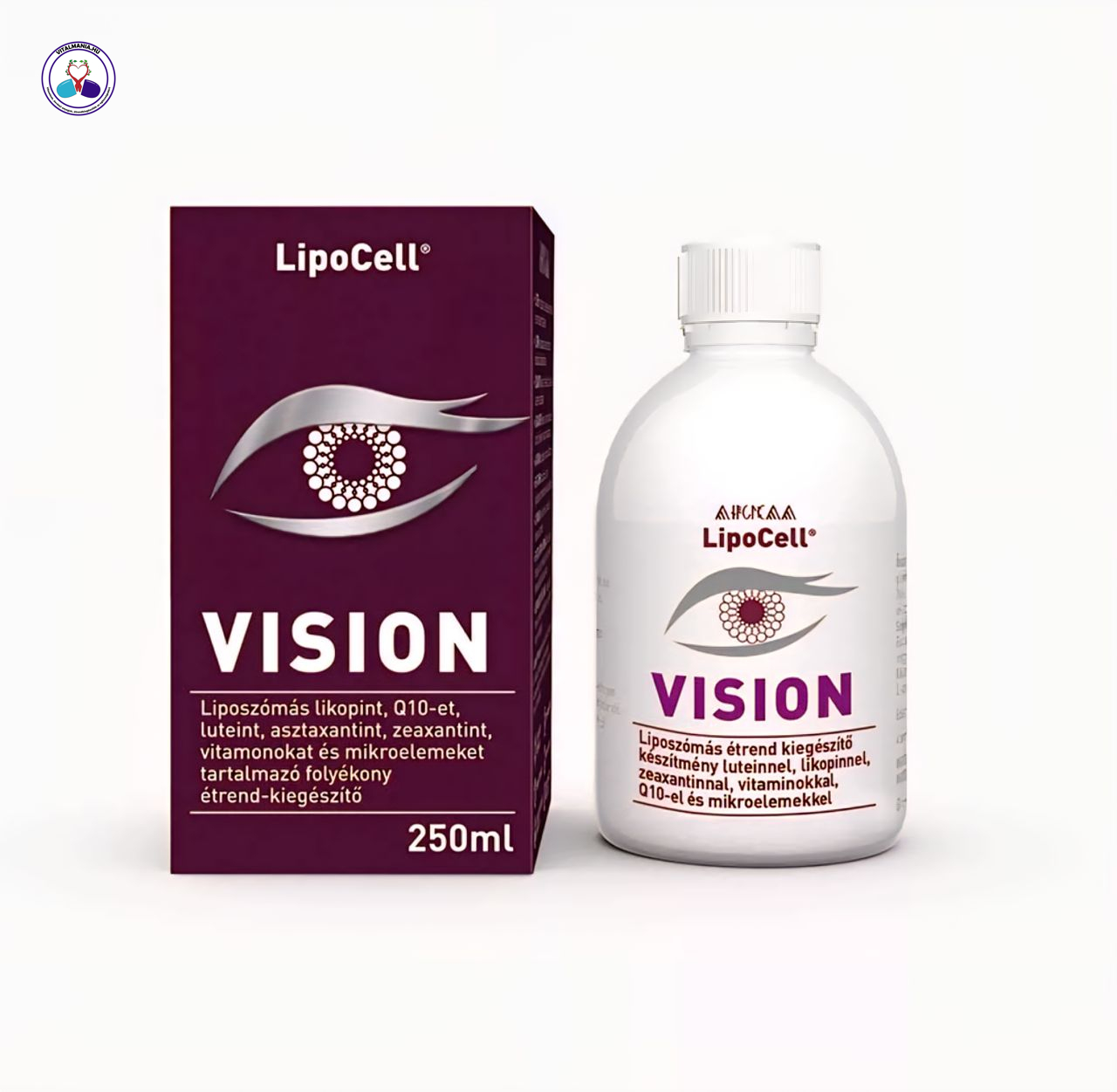 Lipocell® Vision – Liposzómás szemvitamin komplex Lipocell® Vision – Liposzómás szemvitamin komplex