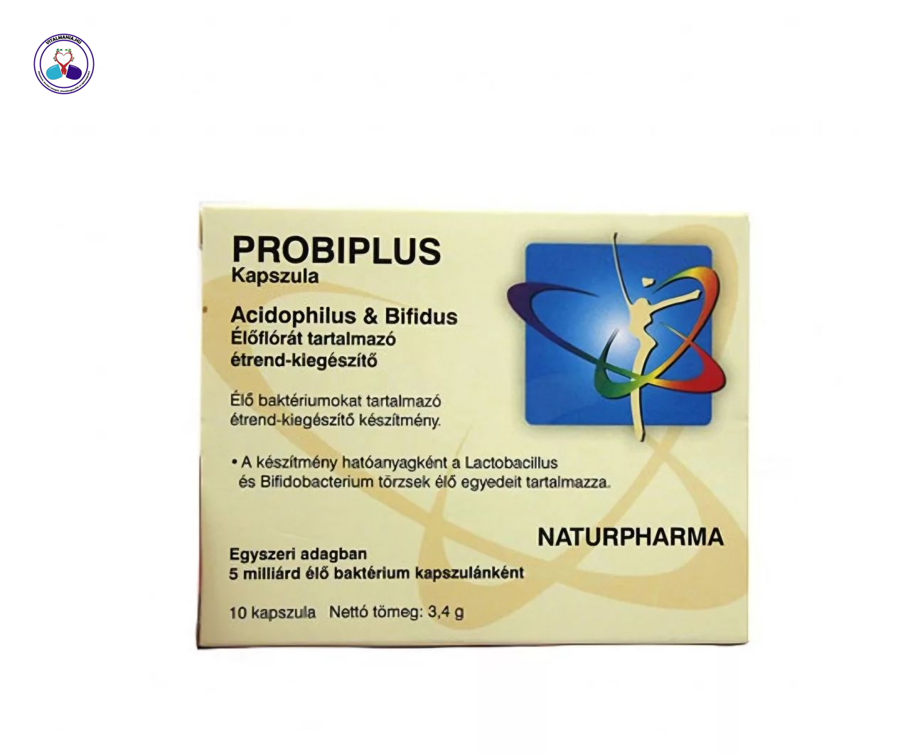 Probiplus kapszula – 5 milliárd probiotikum (10 db)