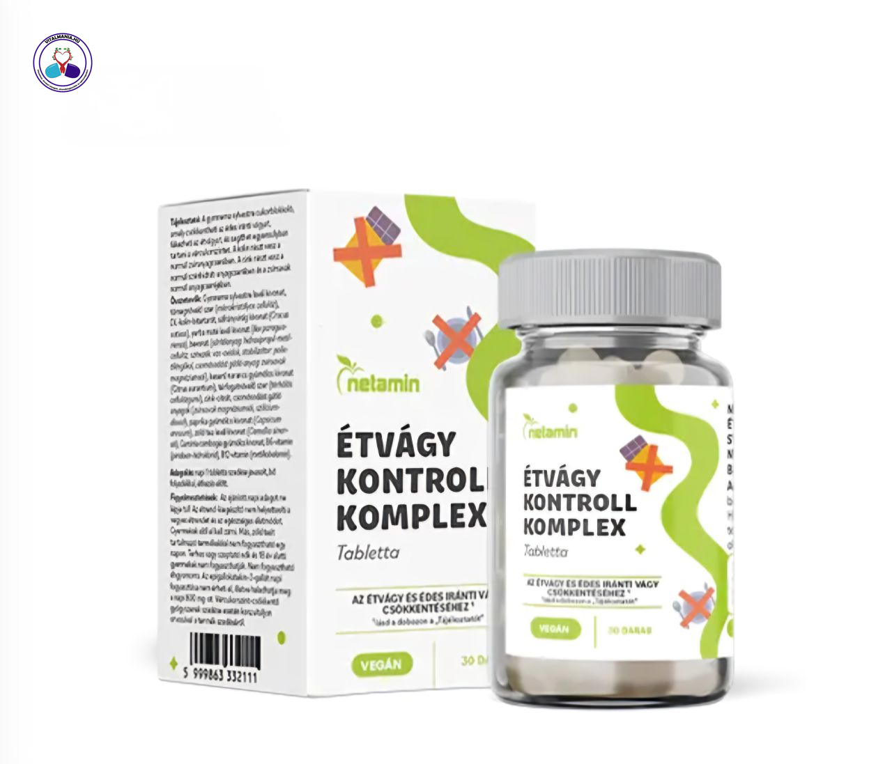Netamin Étvágy Kontroll Komplex – Természetes étrendi támogatás Netamin Étvágy Kontroll Komplex – Természetes étrendi támogatás