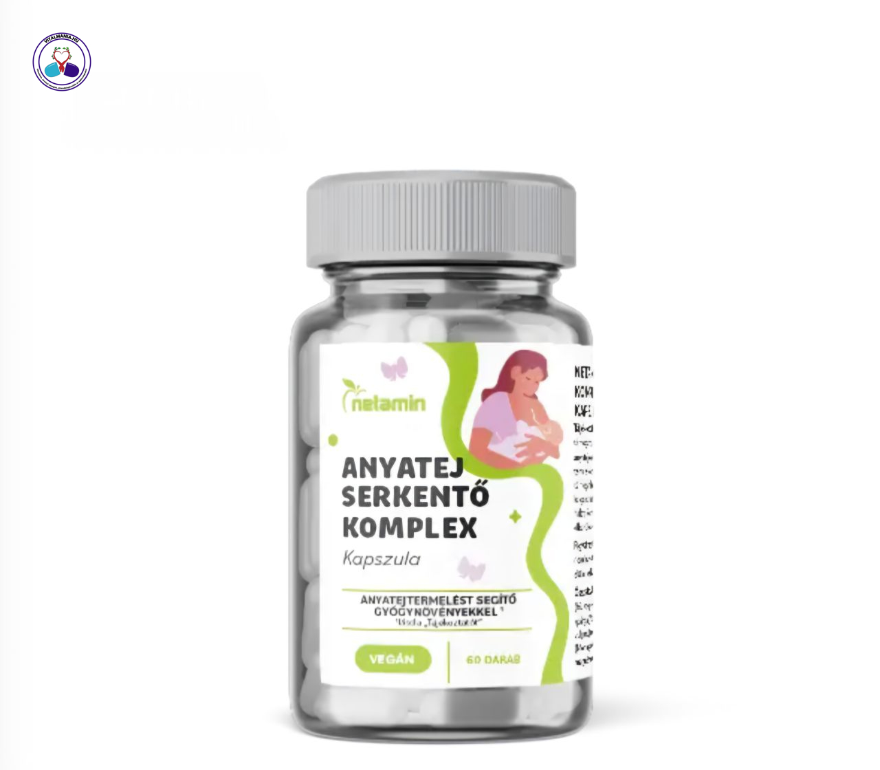 Netamin Anyatej Serkentő Komplex – Növényi összetevők szoptatási rutin mellé