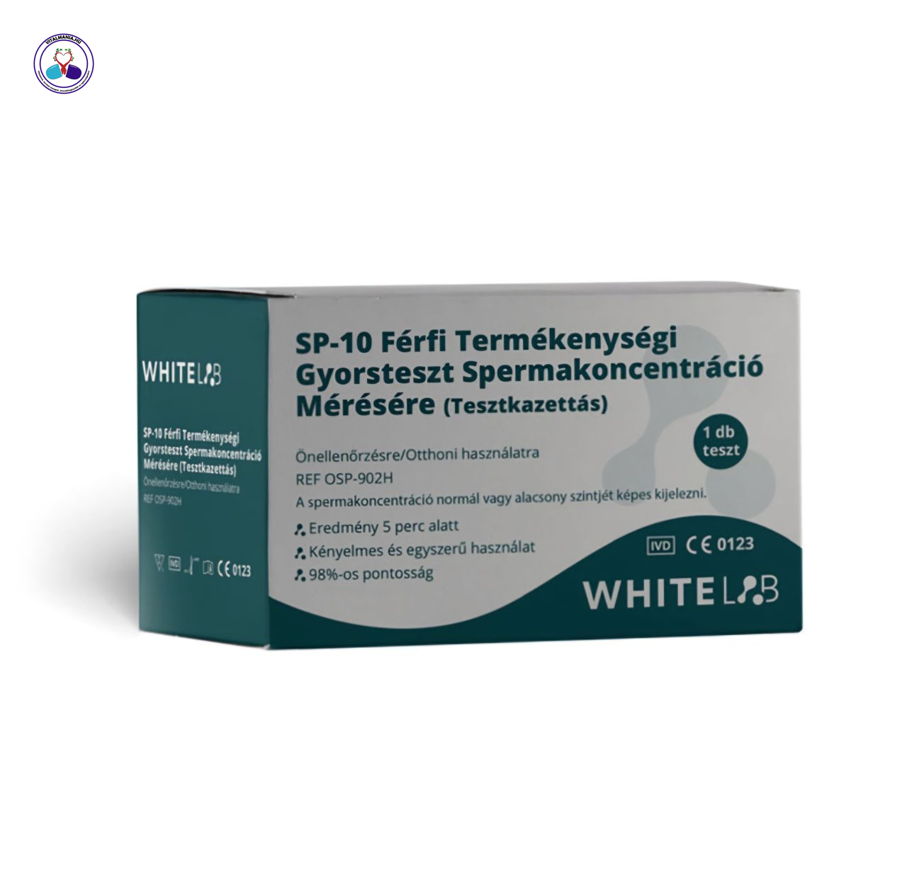 WhiteLab SP-10 Férfi Termékenységi gyorsteszt – spermakoncentráció mérésére