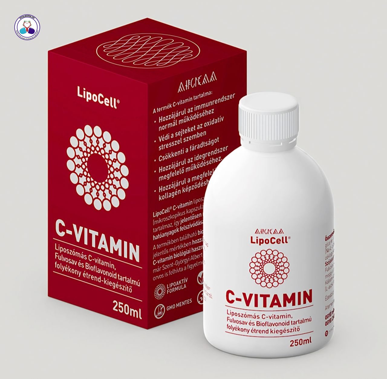 Lipocell Liposzómás C-Vitamin 250 ml folyékony