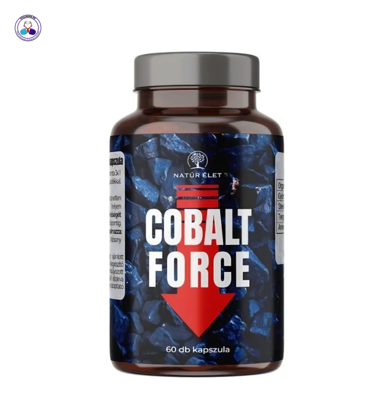 Cobalt Force kapszula – Férfi vitalitás & ágyéki támogatás (60 db)