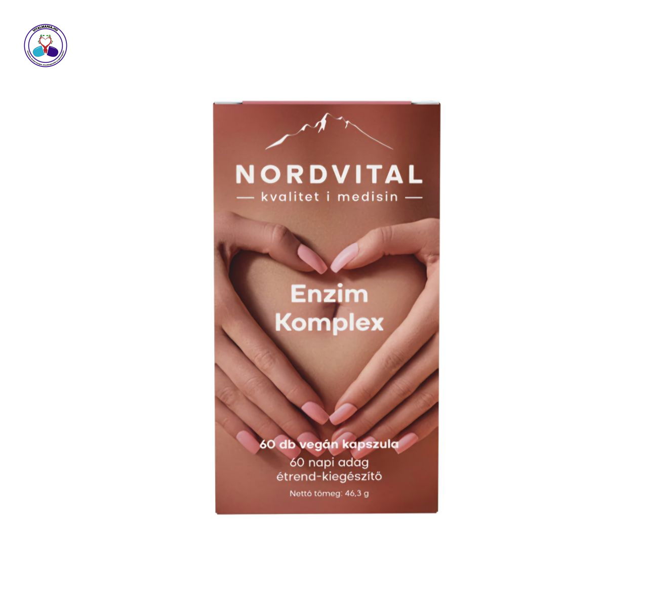 Enzim Komplex kapszula – emésztés támogatására | Nordvital (60 db)