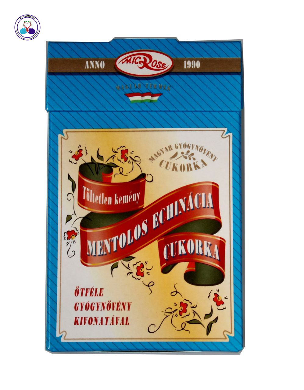 Mentolos Echinácia Cukorka